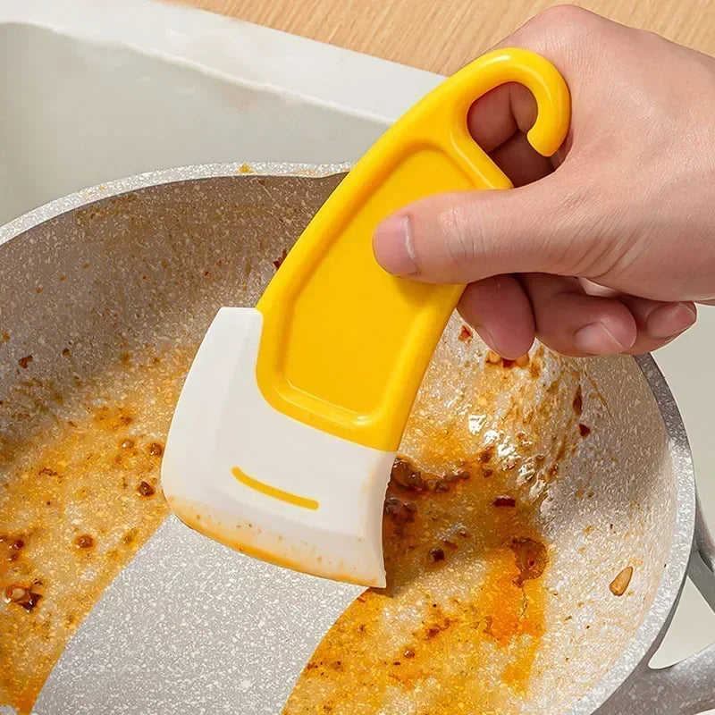 Silicone Kitchen Scraper – Soft Blade Spatula