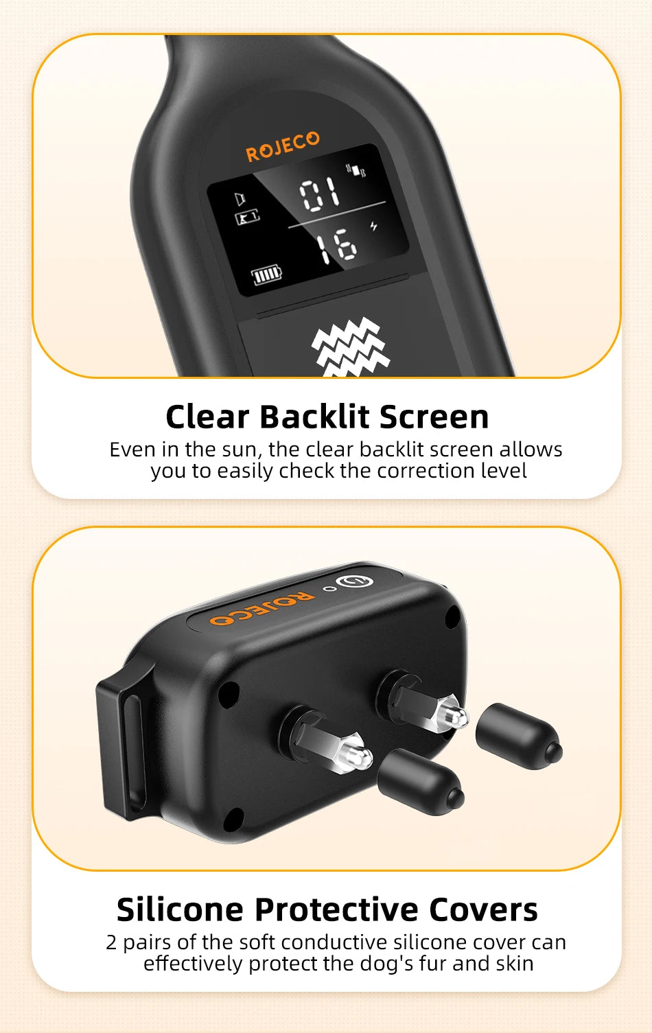 Rojeco Electric Dog Training Collar