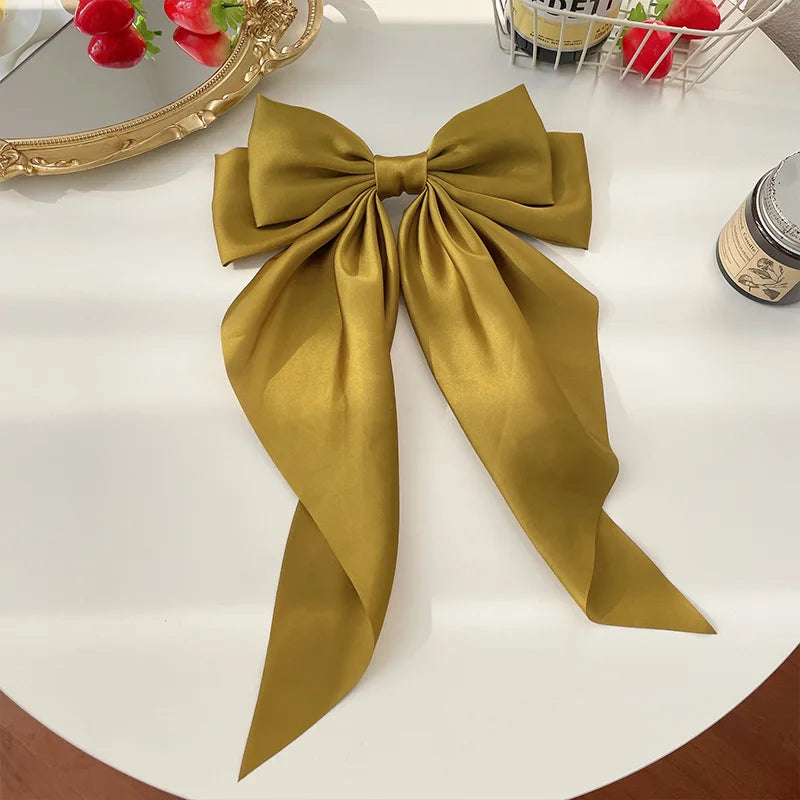 Satin Ribbon Hairpins – Big Bows